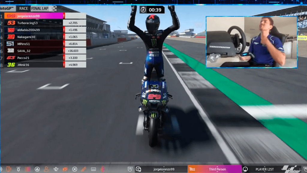 Jorge Lorenzo Virtual BritishGP