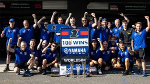 Yamaha logra las 100 victorias en WorldSBK
