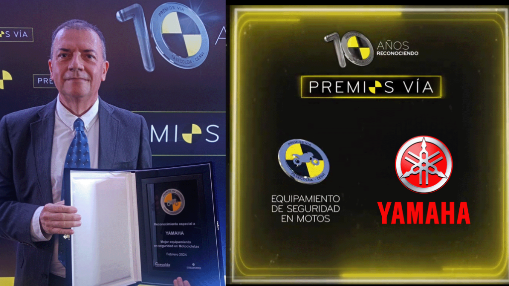 Yamaha Mejor Equipamiento Seguridad Premios Via